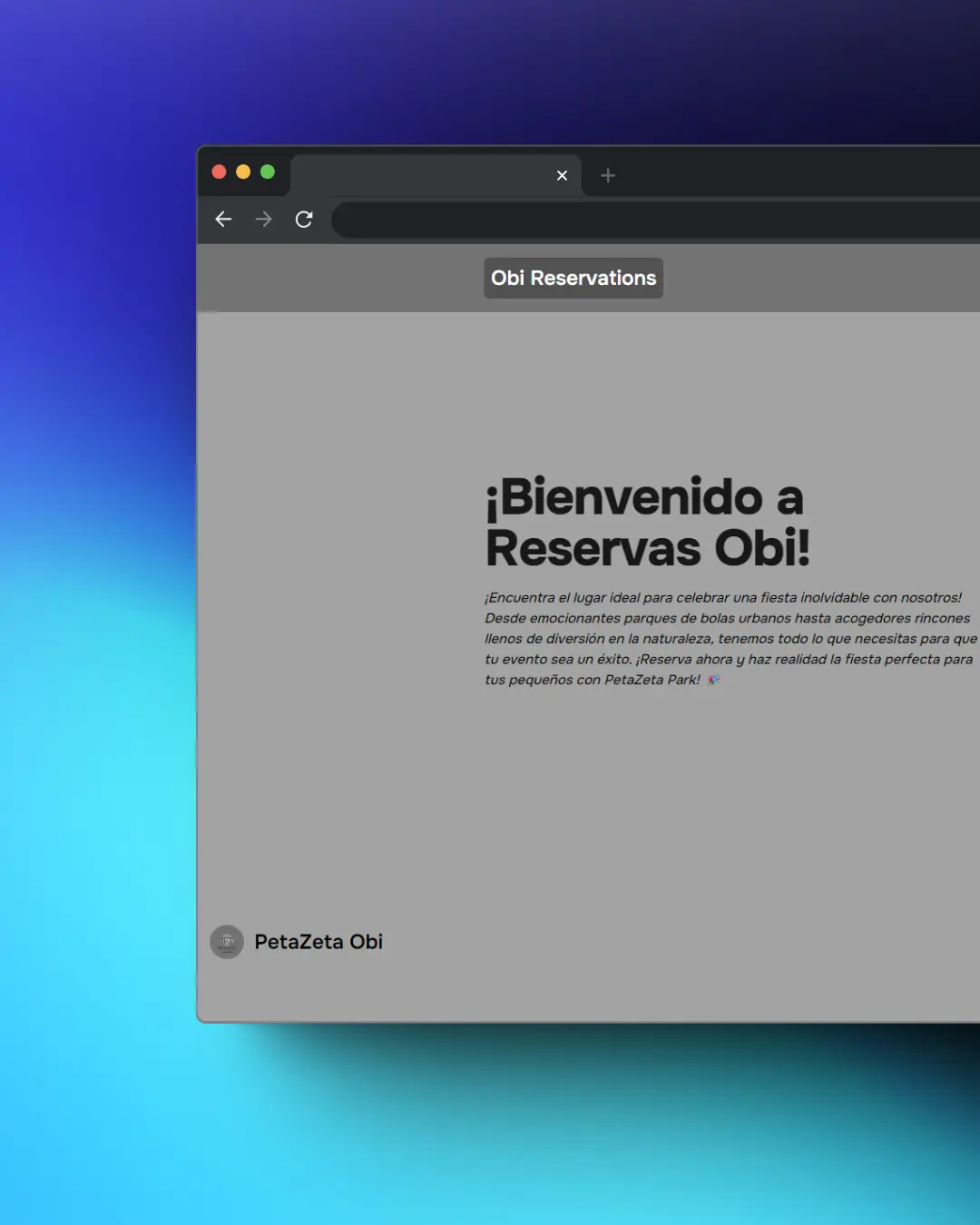 Obi Reservations Image